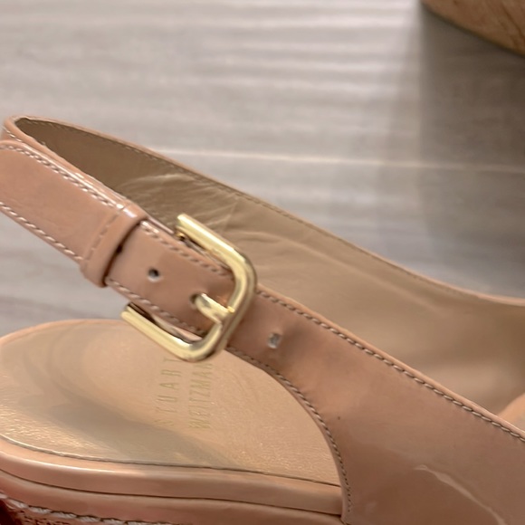 Stuart Weitzman wedge sandals Size 8 - Picture 12 of 13